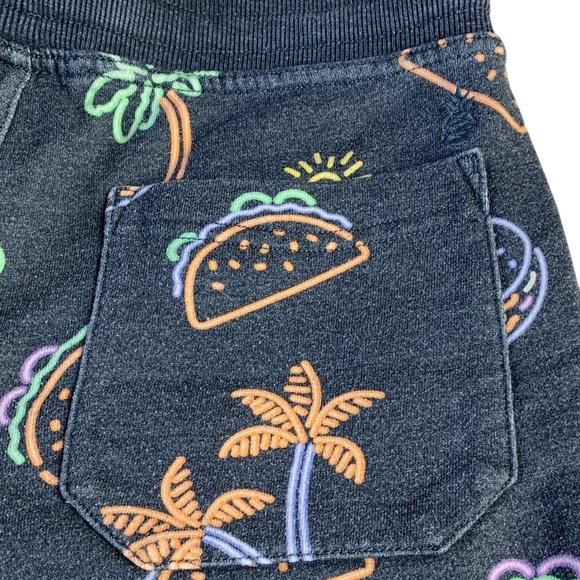 CHUBBIES Neon Snack Attack French Terry Lounge Shorts 7 inch size S - Picture 9 of 15